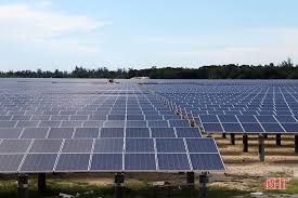 Dự án nhà máy điện mặt trời Cẩm Hòa chuẩn bị phát điện lên lưới quốc gia